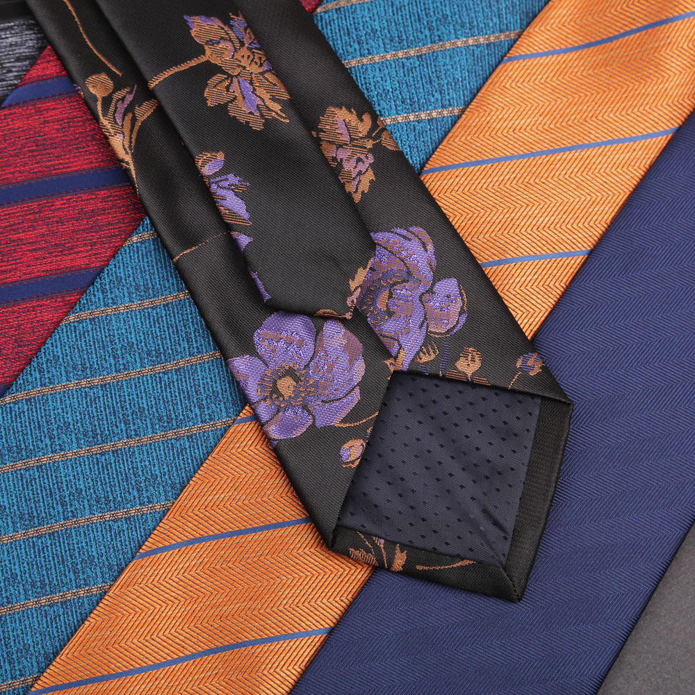 Business Casual Large 8cm Men' - Silk Tie Striped ulasan dan harga