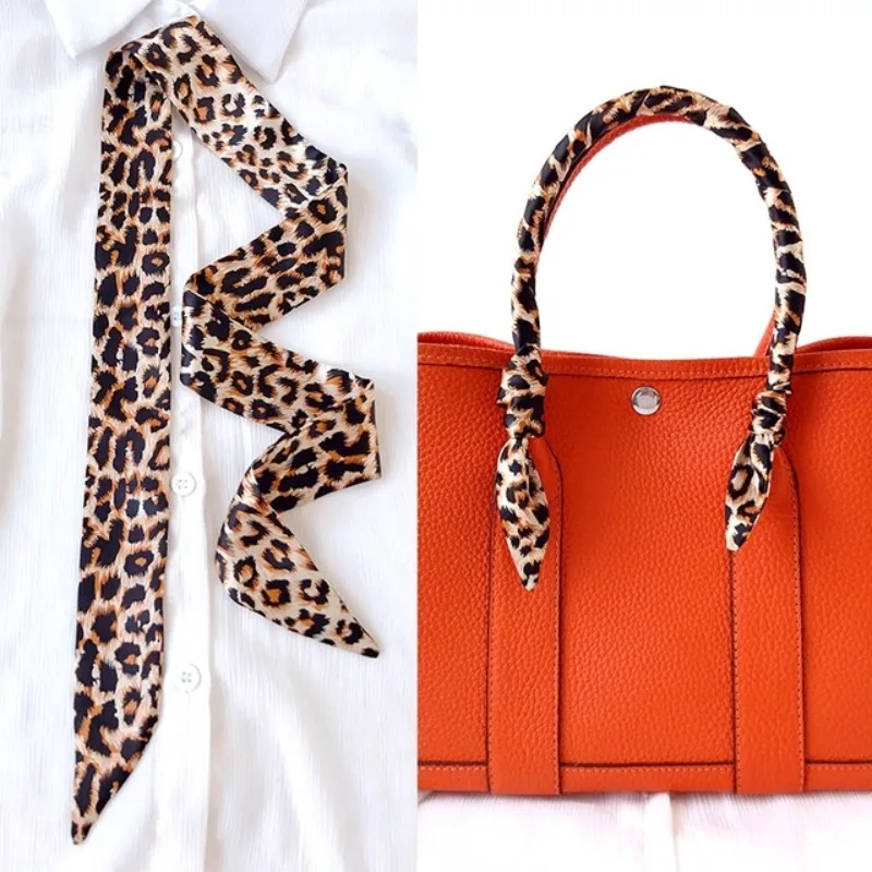 Skinny Long Hair Strip Women S - Silk Neck Scarf ulasan dan harga