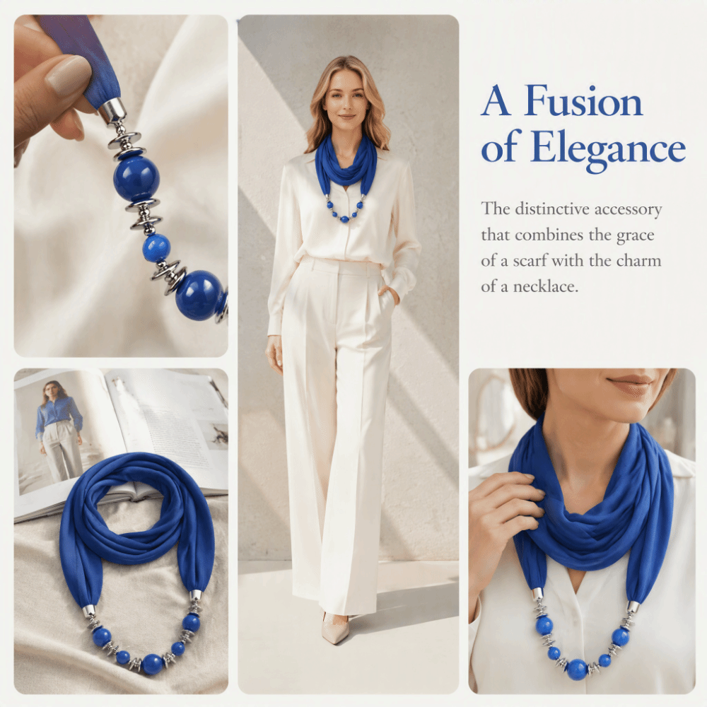 Fashion Chiffon Scarf Solid Co - Infinity Scarf Knit ulasan dan harga