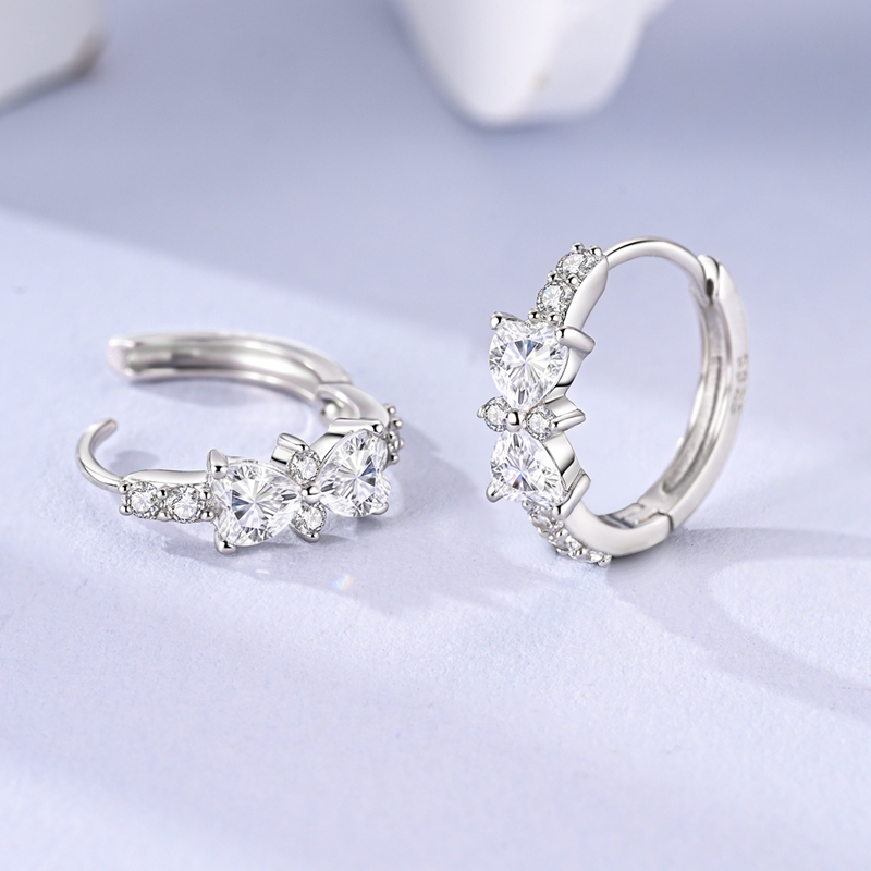 925 Sterling Silver Bow Jewelr - Tie Clip Silver ulasan dan harga