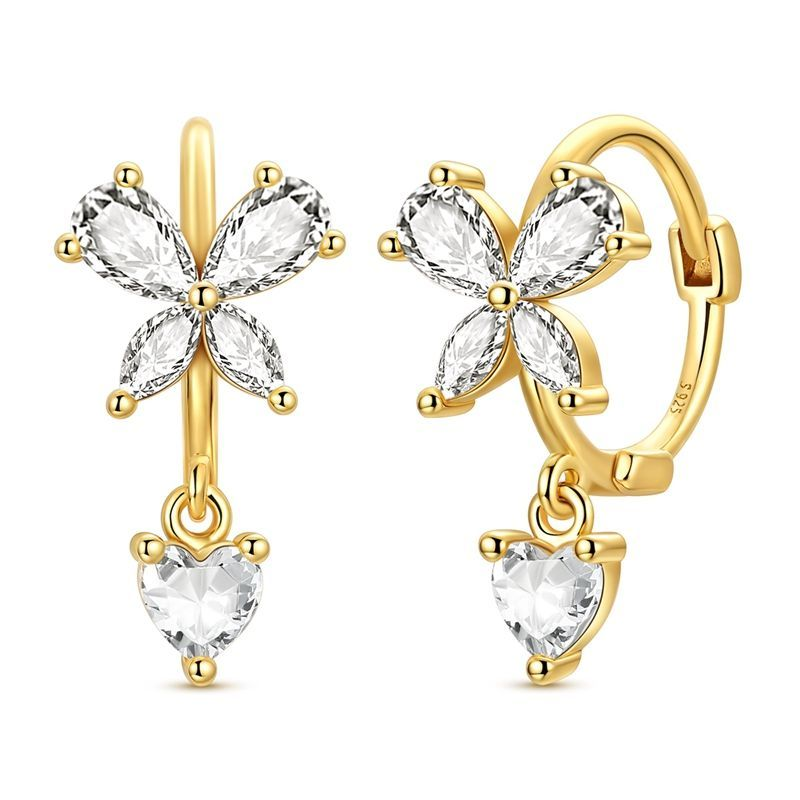 2026 S925 Silver Plated Cute B - Tie Clip Silver ulasan dan harga