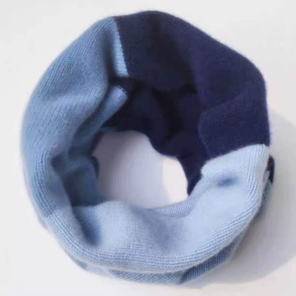 Soft Splicing Color Infinity S - Infinity Scarf Knit ulasan dan harga